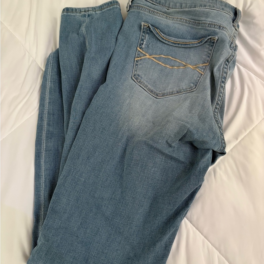 Abercrombie & Fitch Light Blue Straight Leg Jeans